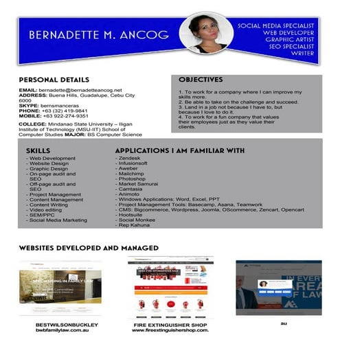 Bernadette Ancog - 2016 Resume2a