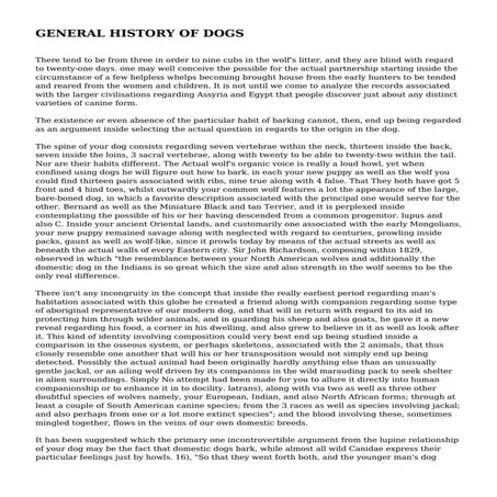 Presentation on Dogs | PPTX