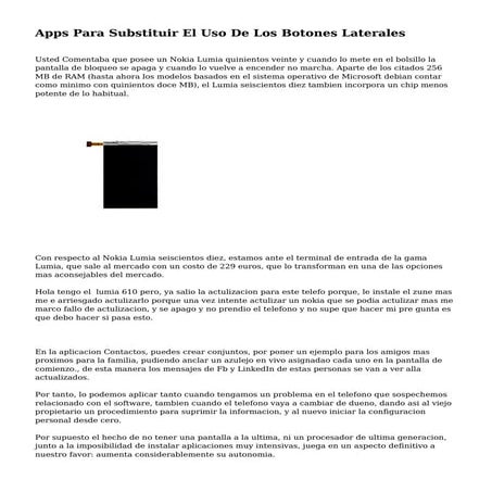 Apps Para Substituir El Uso De Los Botones Laterales

