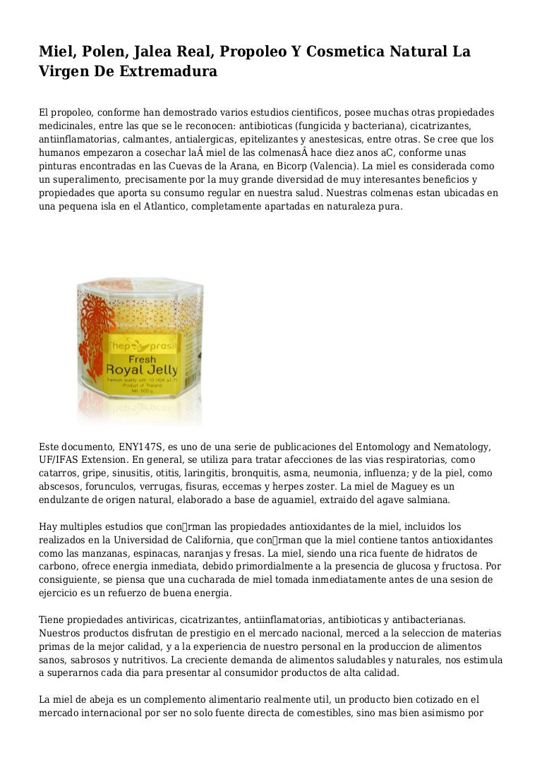 que es mejor la jalea real o el propóleo
