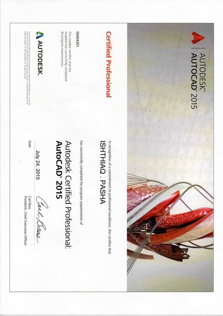 PROJECT CERTIFICATE | PDF