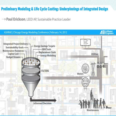 Preliminary Modeling & Life Cycle Costing:  Underpinnings of Integrated Design.