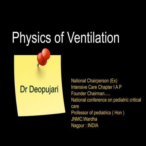 Physics of Ventilation