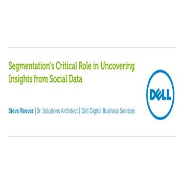  Case Study/DELL - Steve Reeves