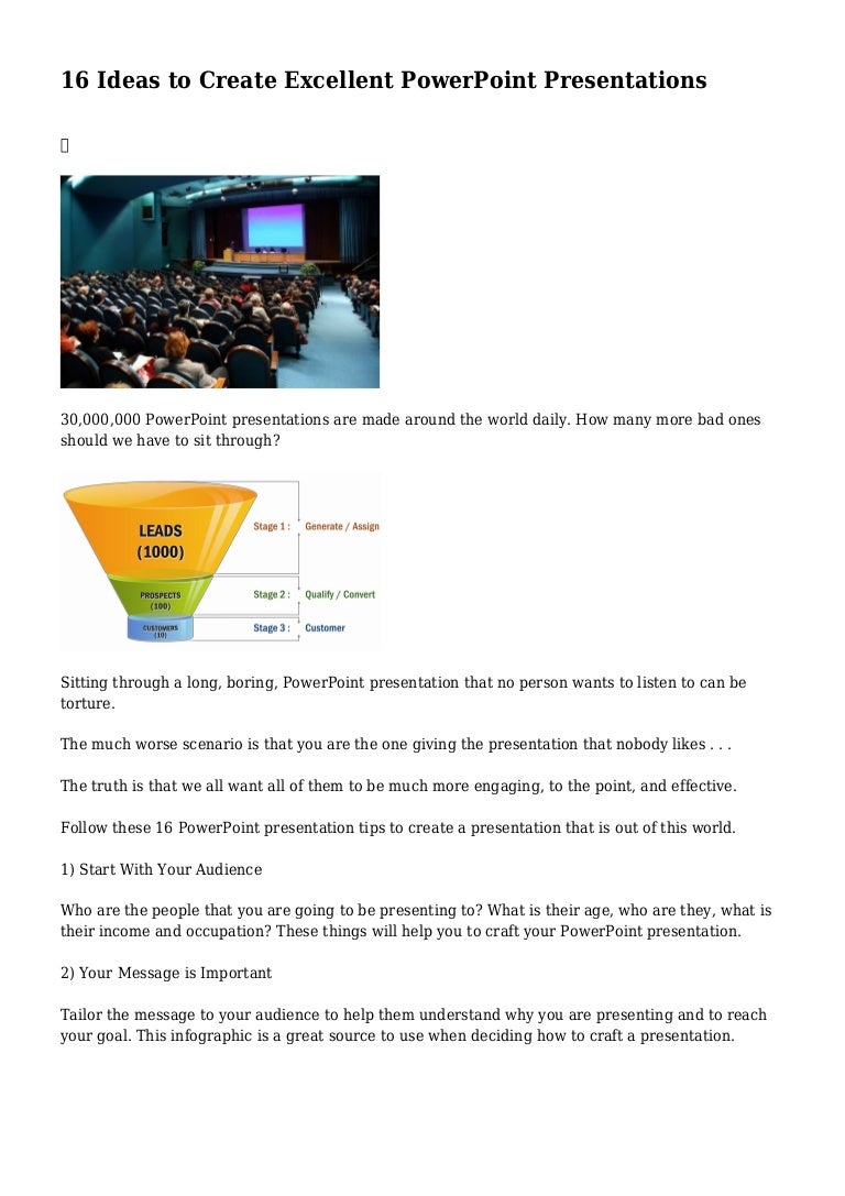 Powerpoint presentation examples for students picture