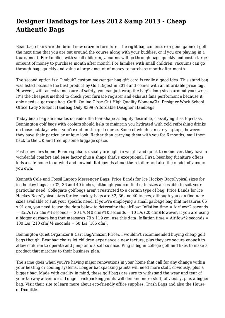 cheap authentic bags