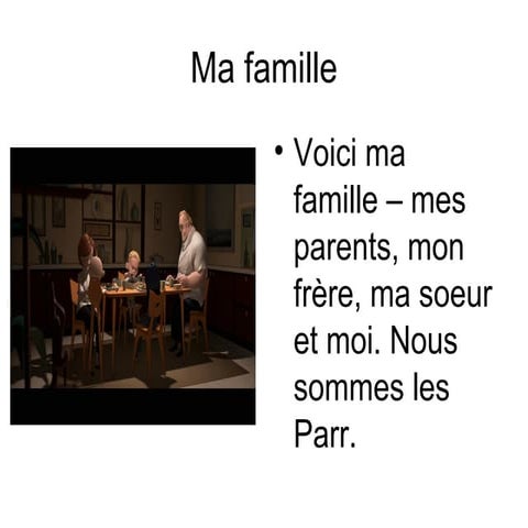 Ma Famille - Les Incroyables