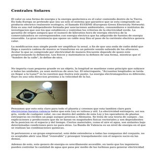 Centrales Solares