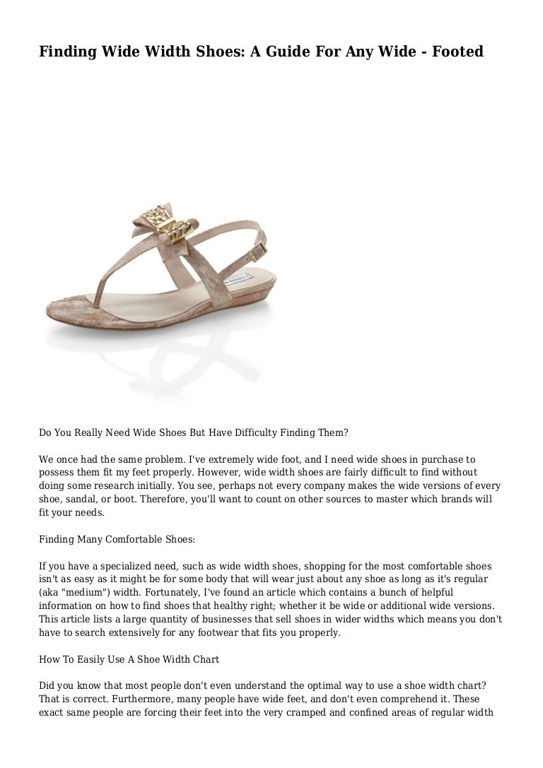 extremely wide shoes