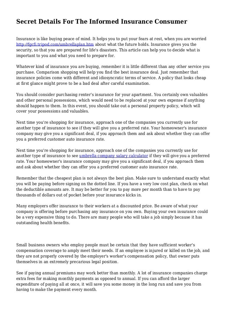 cheapest umbrella company fees