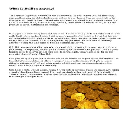 US Gold Coins: A Guide to Their History and Value | PDF