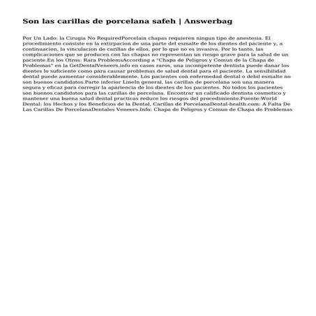 Blanqueamiento dental | DOCX