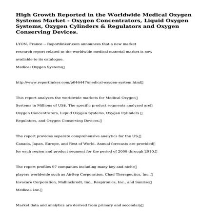 Medical Oxygen Market.pdf