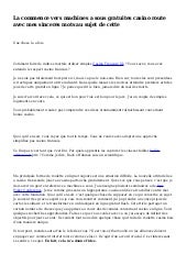 machines a sous gratuites casino