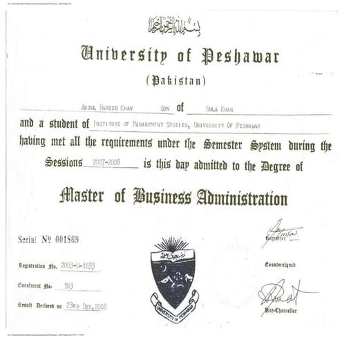 MBA Degree | PDF
