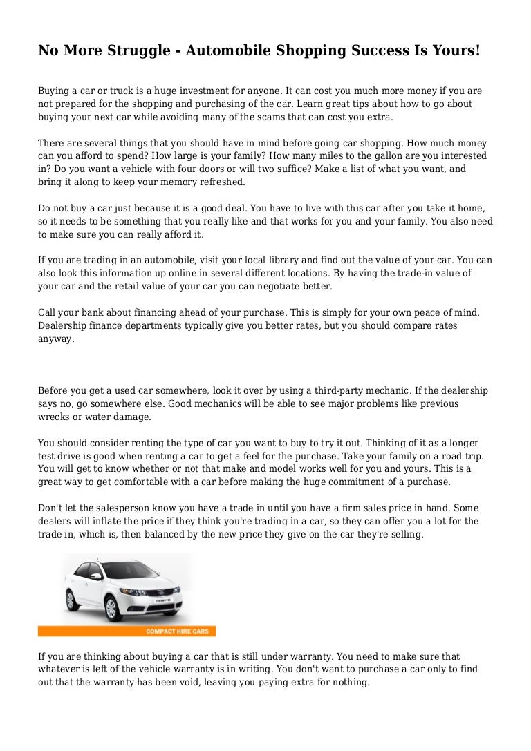 Trading In A Car With Problems >> No More Struggle Automobile Shopping Success Is Yours Trading In A Car With Problems >> No More Struggle Automobile Shopping Success Is Yours