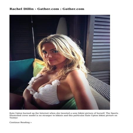 Rachel Dillin - Gather.com : Gather.com