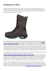 best work boots for pouring concrete