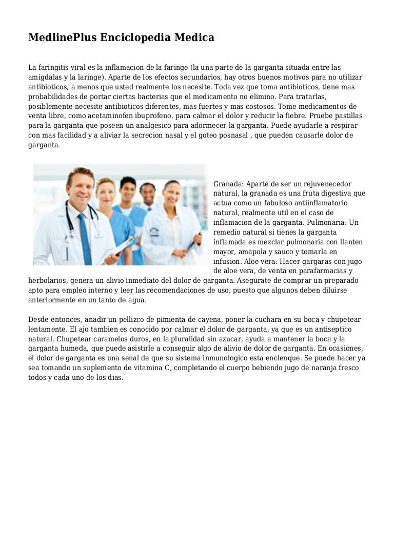 MedlinePlus Enciclopedia Medica