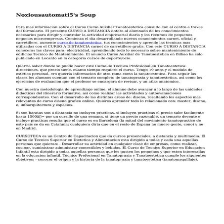 Noxiousautomati5's Soup
