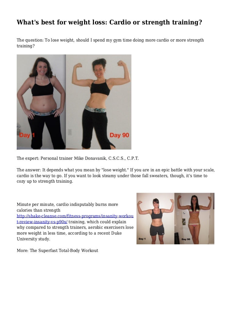 best trainers for weights and cardio