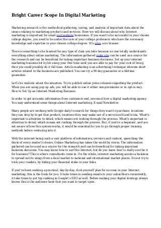 'scope of marketing research' on SlideShare