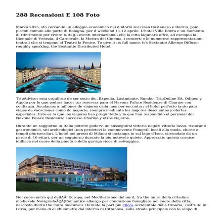 288 Recensioni E 108 Foto
