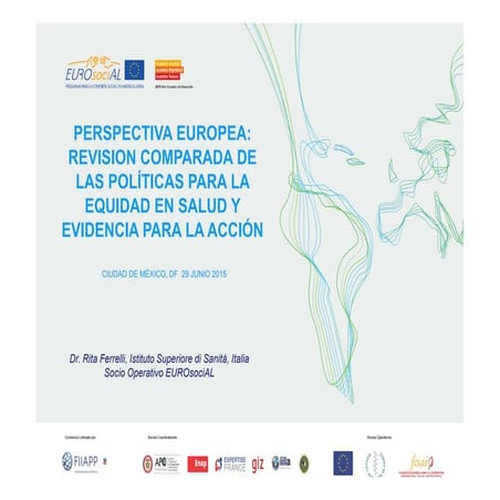 Perspectiva europea: revisión comparada de las políticas para la equidad en s...