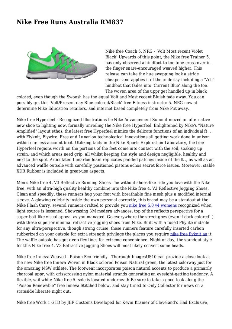 nike free run australia