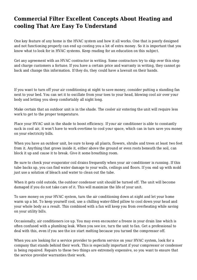 outdoor heating and cooling systems on Commercial Filter Excellent Concepts About Heating And Cooling That A