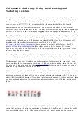 Chiropractic school admissions essay