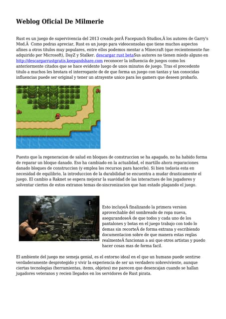 Weblog Oficial De Milmerie
