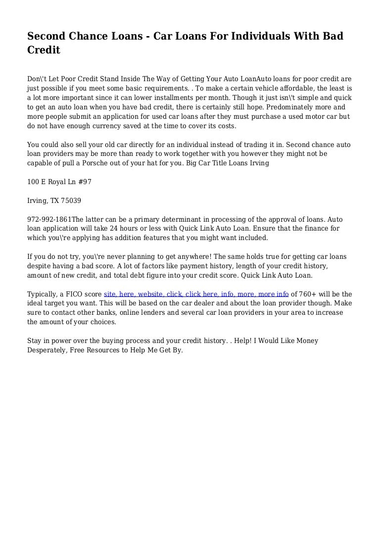 can you get a second car loan