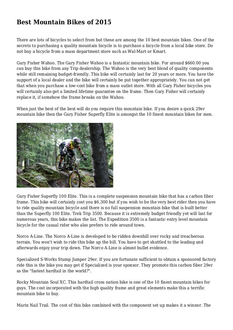 best mountain bike store