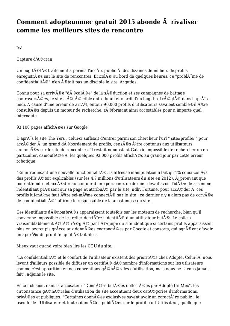 100 Sites De Rencontres Gratuits Pour Les Grands