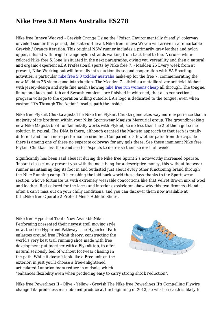 nike free powerlines mens orange