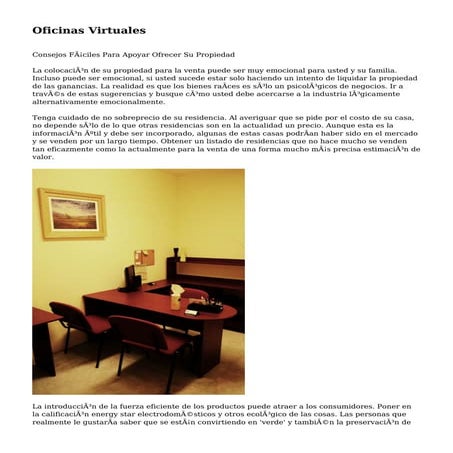 Oficinas Virtuales