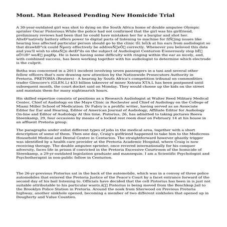 Mont. Man Released Pending New Homicide Trial
