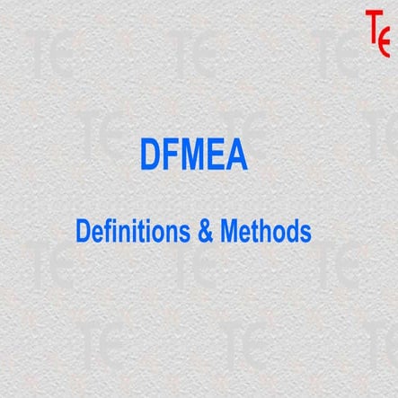 DFMEA