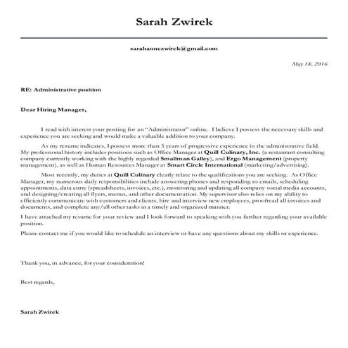 Dear management 2017 | PDF