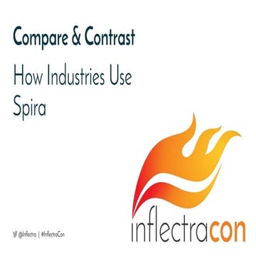 Compare & Contrast How Industries Use Spira