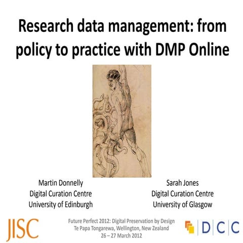 Martin Donnelly Sarah Jones DMP Online
