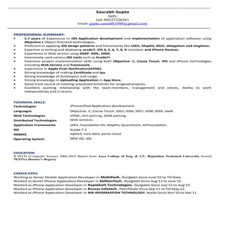 Saurabh_Gupta_Resume(iOS)