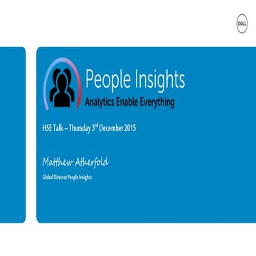 People Insights Analytics enable everything | PPTX