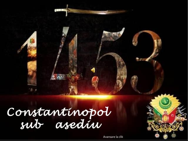 1453. constantinopol sub asediu.  a...