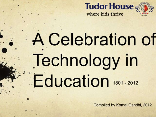 40 Years of Education (Education so far)