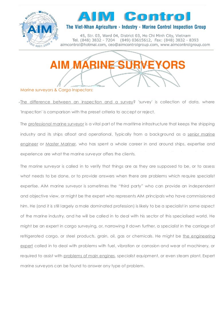 MARINE SURVEY CONSULTANCY