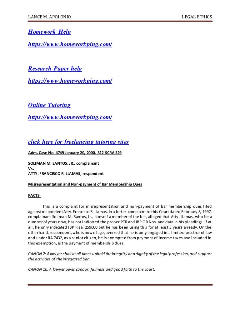 What is the rule in a case brief image