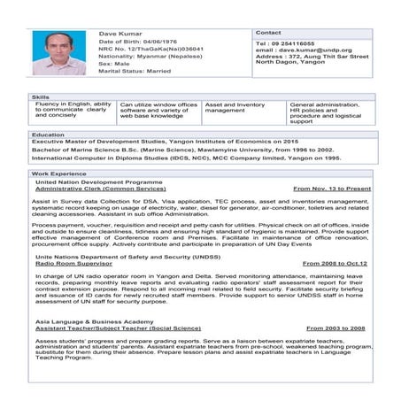 Participants profile | PDF
