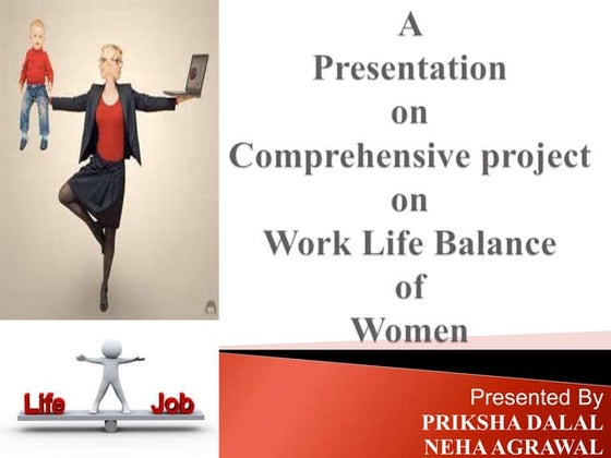 Work life balance among working women | PPTX | Women\'s Health ...